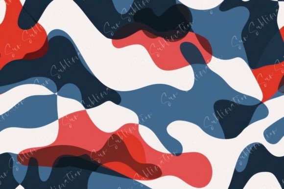 Abstract Camouflage: A Dynamic Pattern for Modern Design