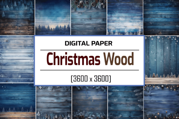 Christmas Wood: A Rustic Font for Holiday Designs