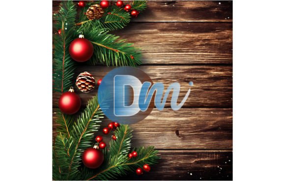 Christmas Wooden Digital Paper 39: Your Holiday Design Essential