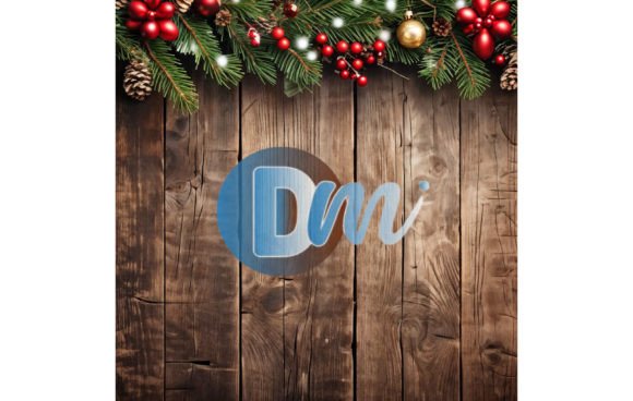 Christmas Wooden Digital Paper 6: A Rustic Texture for Modern Design