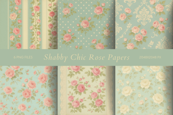 Shabby Chic Rose Papers: A Design Guide