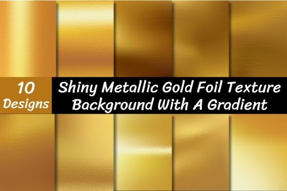 The Allure of Metallic Gold Foil Texture Backgrounds