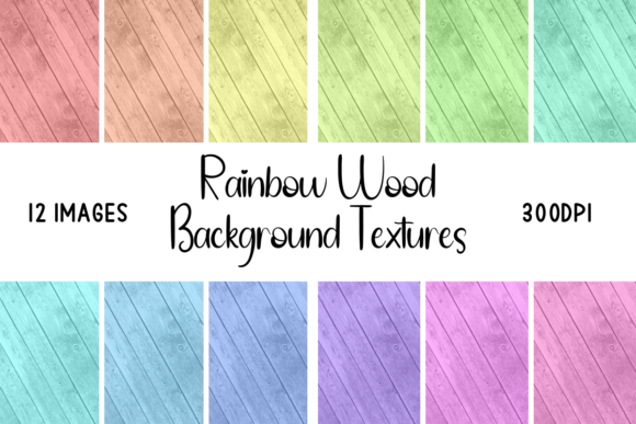 Unlock Creative Potential with Rainbow Wood Background Texture