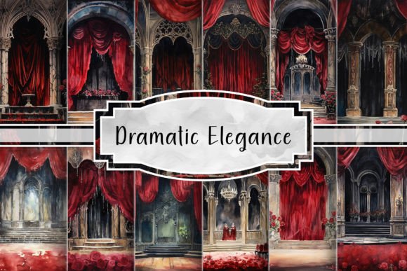 Unveiling Gothic Theatre & Velvet Roses: A Font of Dramatic Elegance