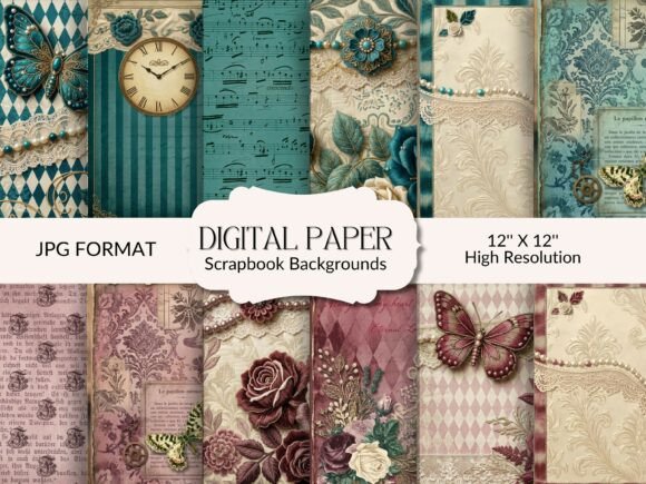 Vintage Victorian Scrapbook Paper: A Designer's Guide